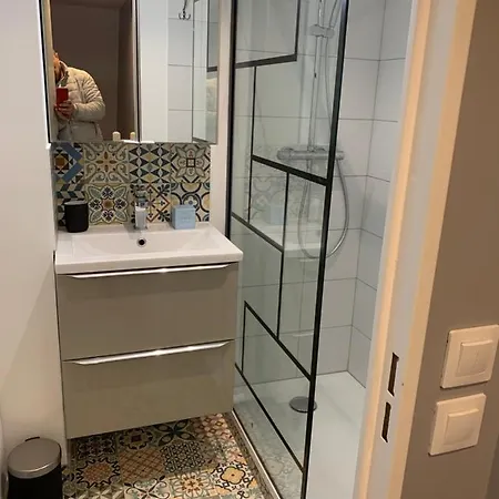 펜션 La Dunette Port Guillaume - Cabourg -piscine Et A Pied