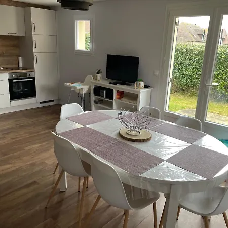 펜션 La Dunette Port Guillaume - Cabourg -piscine Et A Pied