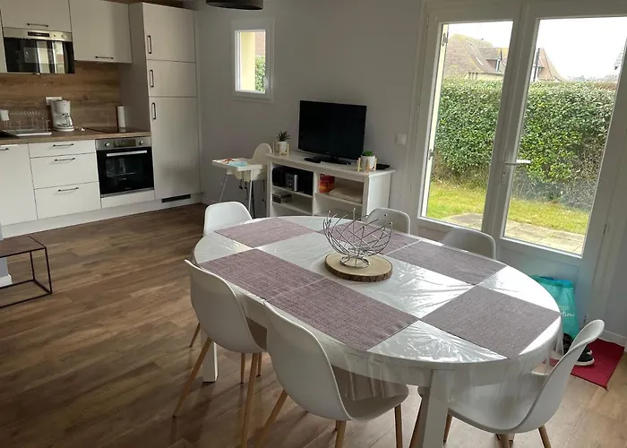 Casa de Férias La Dunette Port Guillaume - Cabourg -piscine Et à Pied